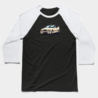 Beige BMW E36 M3 Baseball T-Shirt